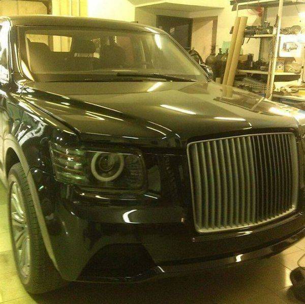 Опубликованы первые фото внедорожника из проекта «Кортеж» Опубликованы первые фото внедорожника из проекта «Кортеж»