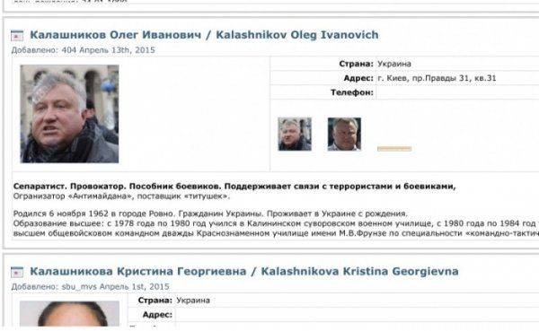 Сайт «Миротворец» призвал «стучать» на соседей за лояльность к России Сайт «Миротворец» призвал «стучать» на соседей за лояльность к России