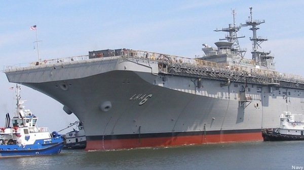 Универсальный десантный «суперкорабль» America: плавающая фантастика ВМС США