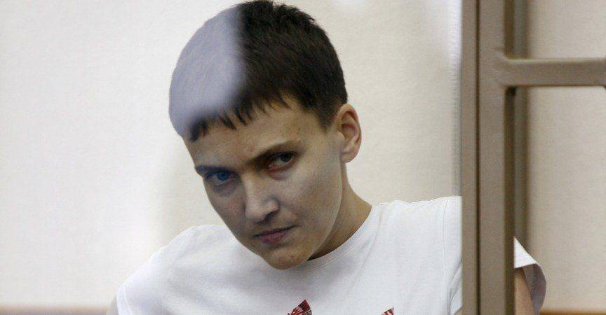 Надежда Савченко начала сухую голодовку Надежда Савченко начала сухую голодовку