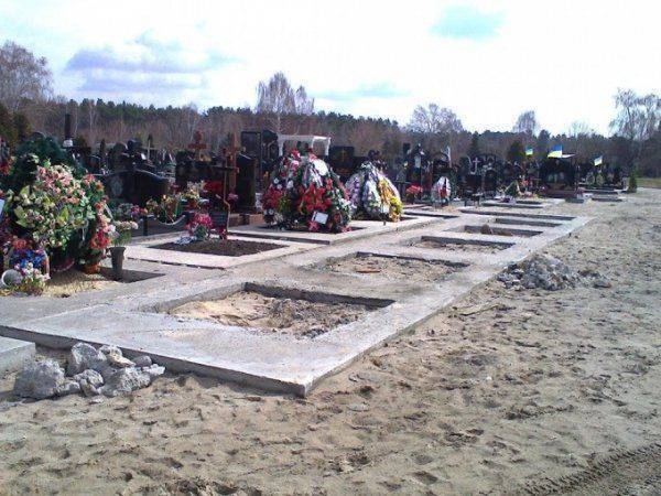 Блогер опубликовал фотографии массовых захоронений участников АТО в Киеве  Блогер опубликовал фотографии массовых захоронений участников АТО в Киеве