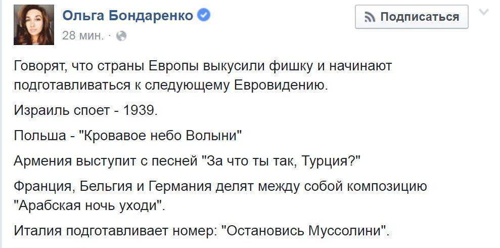 Евровидение-2016: Вся Европа выбрала Россию, но победила Украина Евровидение-2016: Вся Европа выбрала Россию, но победила Украина