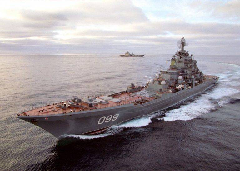 «Петр Великий» снова вышел в море «Петр Великий» снова вышел в море