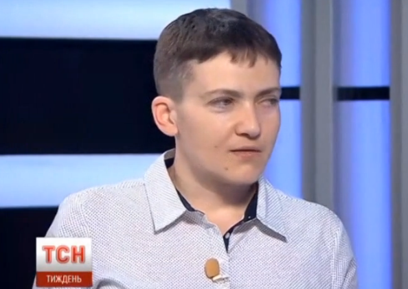 Савченко отреагирует на слова Захарченко, только когда тот начнет «шлепать» Савченко отреагирует на слова Захарченко, только когда тот начнет «шлепать»