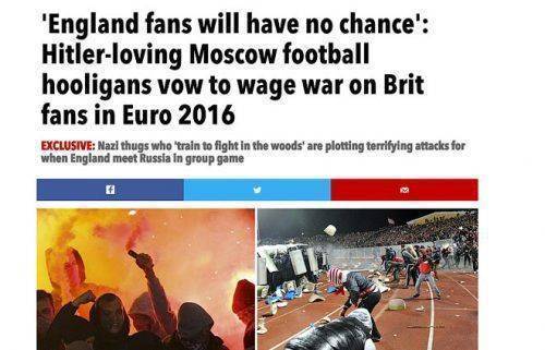 «Вам, русским, — конец!» Зачем британская пресса разжигала ненависть к России перед ЧЕ-16 по футболу?