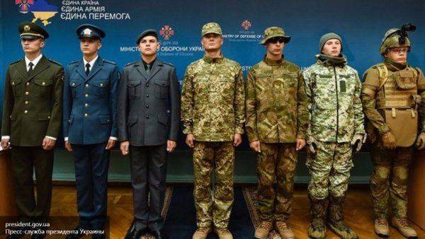 Главное, чтобы костюмчик сидел: ВСУ прикрываются от танков парадным мундиром Главное, чтобы костюмчик сидел: ВСУ прикрываются от танков парадным мундиром