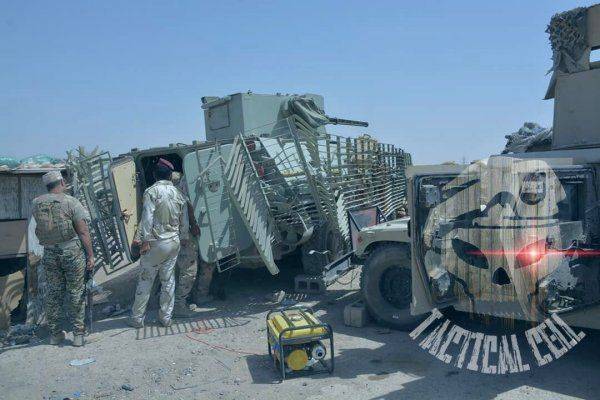 Бронетранспортеры БТР-4Е иракской армии в ходе боев за Фаллуджу Бронетранспортеры БТР-4Е иракской армии в ходе боев за Фаллуджу