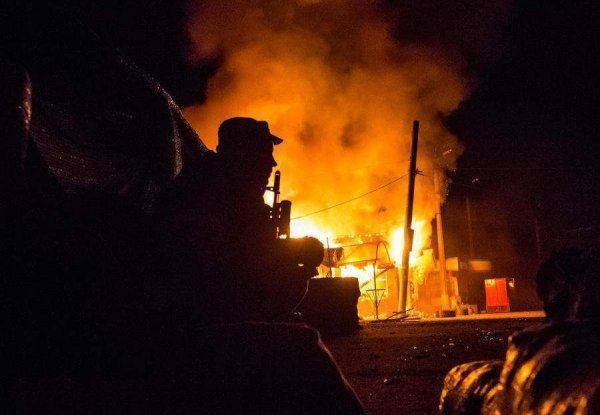 Черная ночь карателей: за обстрел Донбасса уничтожено и ранено более 50 боевиков «Правого сектора» и ВСУ