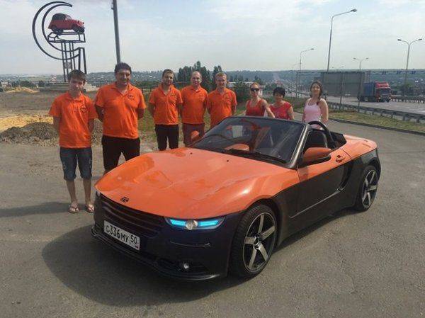 Российский родстер «Крым» в Крыму Российский родстер «Крым» в Крыму
