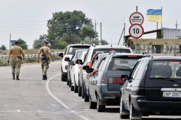 Ситуация на границе Крыма и Украины Ситуация на границе Крыма и Украины