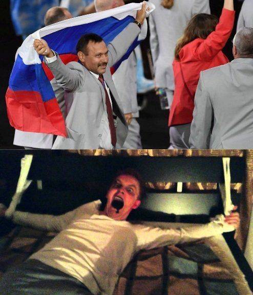 Флаг России - удар по "свободному миру" Флаг России - удар по "свободному миру"