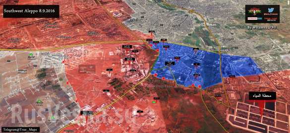 Армия Сирии и ВКС РФ освобождают стратегические районы в Алеппо и под Дамаском