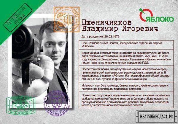 Криминальная оппозиция - выборы 2016 Криминальная оппозиция - выборы 2016