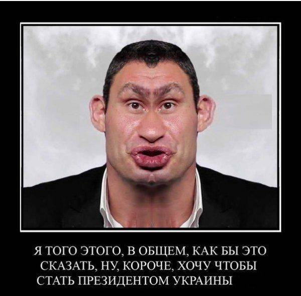 Если бы не Порошенко, Кличко подготовил бы к земле всю Украину Если бы не Порошенко, Кличко подготовил бы к земле всю Украину