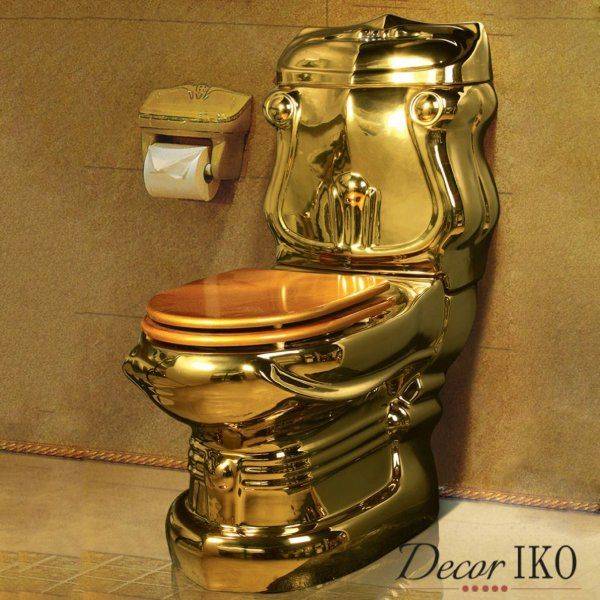 В поисках золотого унитаза В поисках золотого унитаза