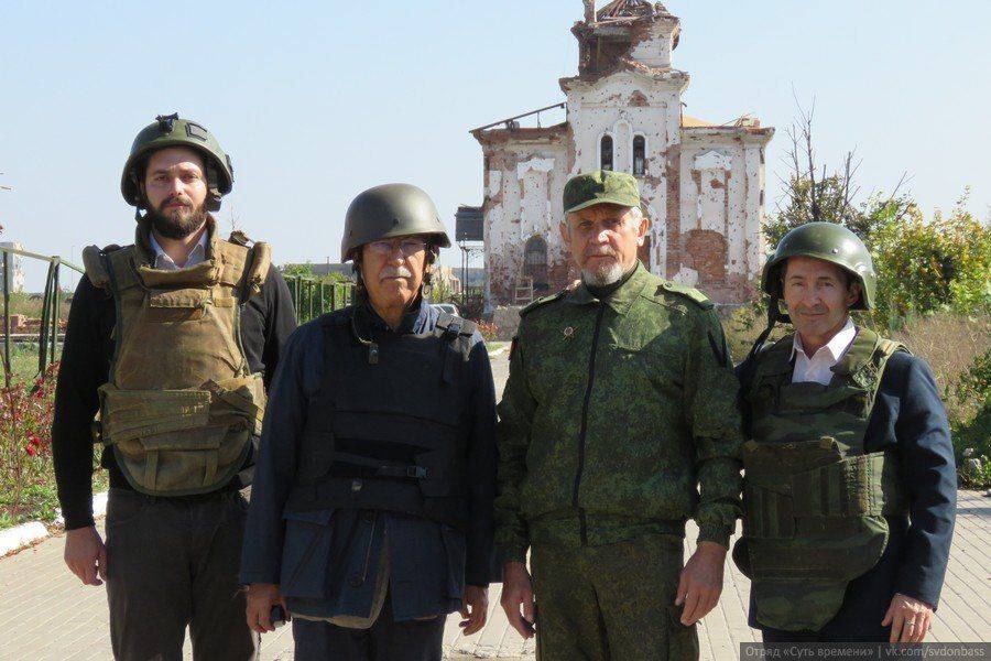 Итальянская делегация в ДНР посетила Свято-Иверский монастырь Итальянская делегация в ДНР посетила Свято-Иверский монастырь