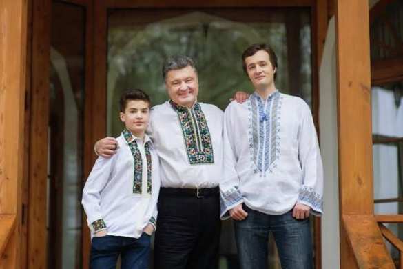 Апостолы Петро и Марына: Семья Порошенко в виде римских патрициев Апостолы Петро и Марына: Семья Порошенко в виде римских патрициев