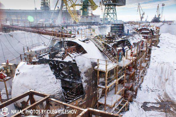 Как утилизируют атомные подводные лодки Как утилизируют атомные подводные лодки