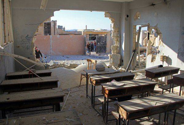Американская HRW  нашла липовых потерпевших из школы в провинции Идлиб