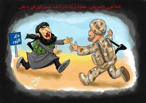 Американцы эвакуируют свою агентуру из района Дейр-эз-Зор в Сирии Американцы эвакуируют свою агентуру из района Дейр-эз-Зор в Сирии