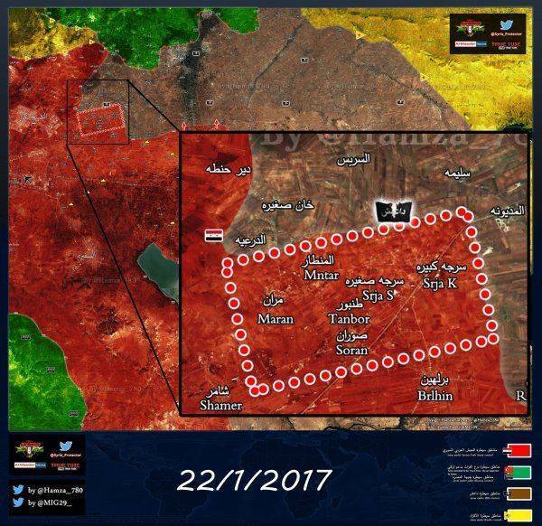 Сирия, 22.01.17. Правительственные войска САР рвутся к Пальмире Сирия, 22.01.17. Правительственные войска САР рвутся к Пальмире
