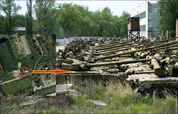 Анализ танкового парка на хранении ГП "Харьковский бронетанковый ремонтный завод"