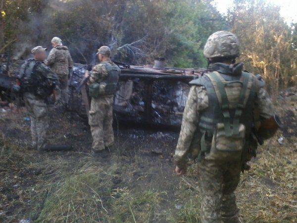 Подрывы БМП ВСУ на противотанковых минах и фугасах