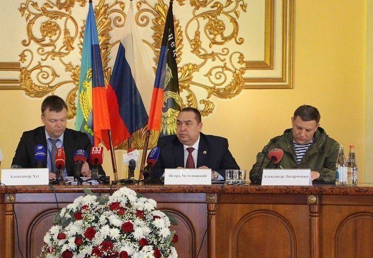 Встреча Глав ЛНР и ДНР с представителями ОБСЕ Встреча Глав ЛНР и ДНР с представителями ОБСЕ