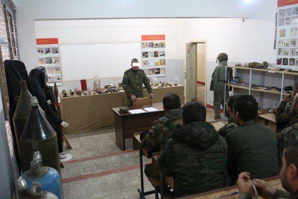 В Сирии приступил к работе учебный центр для саперов В Сирии приступил к работе учебный центр для саперов