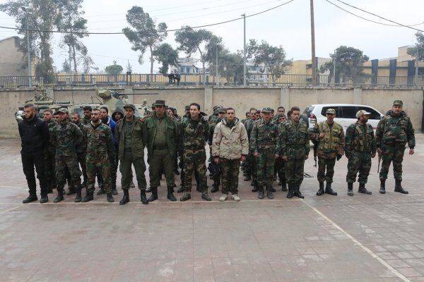 В Сирии приступил к работе учебный центр для саперов В Сирии приступил к работе учебный центр для саперов