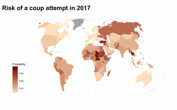 Где полыхнет в 2017? "Washington Post" о государственных переворотах Где полыхнет в 2017? "Washington Post" о государственных переворотах