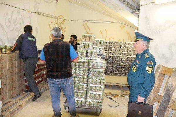 Гуманитарный груз из Армении перевезен в Латакию для раздачи сирийским семьям Гуманитарный груз из Армении перевезен в Латакию для раздачи сирийским семьям