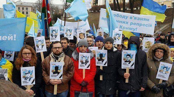 Киев: Марш вялых «деоккупантов» Крыма Киев: Марш вялых «деоккупантов» Крыма