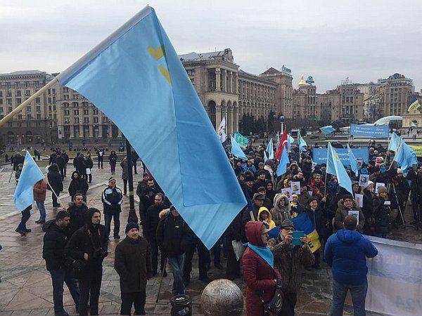 Киев: Марш вялых «деоккупантов» Крыма Киев: Марш вялых «деоккупантов» Крыма