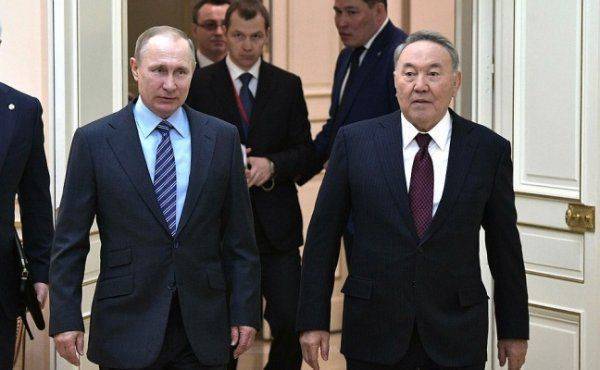 Визит Путина в Алма-Ату: Президент РФ встретился с главой Казахстана