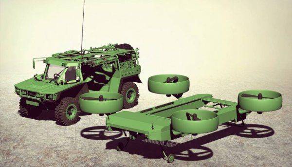 Украинские дизайнеры представили проект летающего бронеавтомобиля-трансформера Украинские дизайнеры представили проект летающего бронеавтомобиля-трансформера