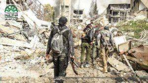 Кадры жестоких боев: Банды атакуют Дамаск и несут большие потери