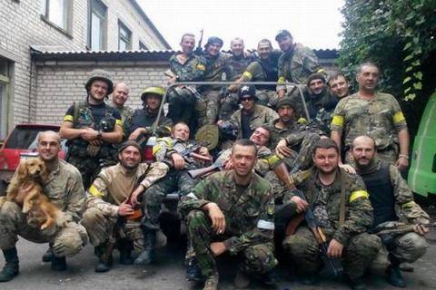 Карательный полк «Днепр» в боях на Донбассе Карательный полк «Днепр» в боях на Донбассе