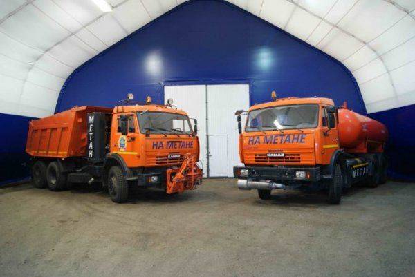 На метане: КАМАЗ презентовал модельный ряд газомоторной спецтехники На метане: КАМАЗ презентовал модельный ряд газомоторной спецтехники