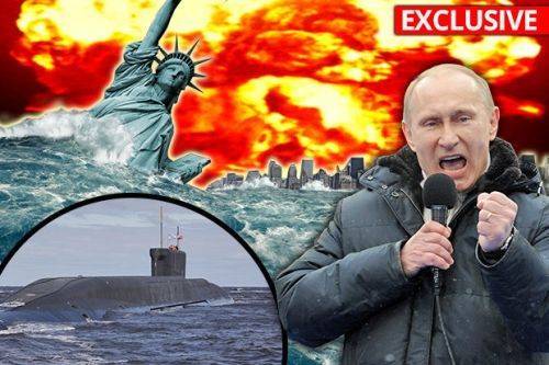 Русское атомное ЦУНАМИ: Путинские подводные лодки закладывают глубоководные бомбы, готовые уничтожить США! Русское атомное ЦУНАМИ: Путинские подводные лодки закладывают глубоководные бомбы, готовые уничтожить США!