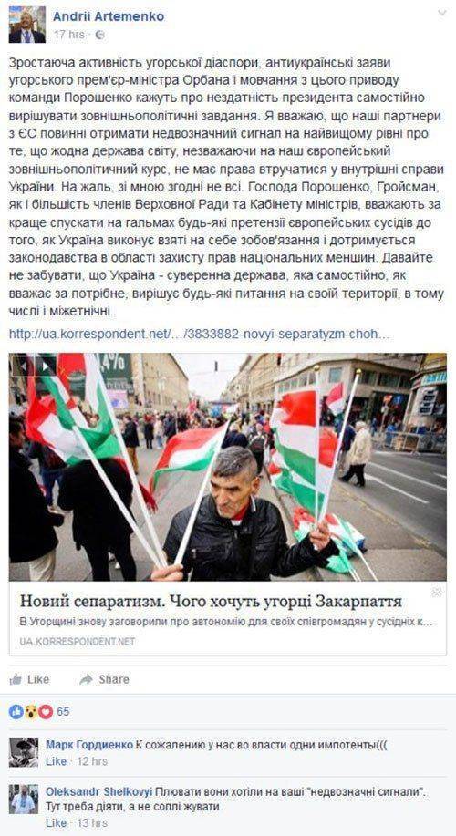 Закарпатские венгры требуют расширенной автономии. Киев отвечает репрессиями Закарпатские венгры требуют расширенной автономии. Киев отвечает репрессиями