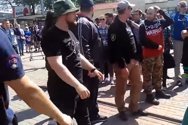 Вчерашняя выходка фашистов в Одессе Вчерашняя выходка фашистов в Одессе