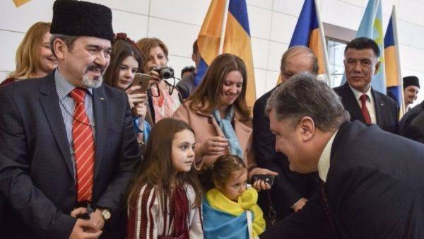 Порошенко дарит российский Крым татарам с надеждой на сепаратизм Порошенко дарит российский Крым татарам с надеждой на сепаратизм