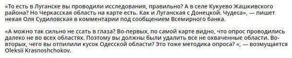 Украинцы раскритиковали Всемирный банк за карту без Крыма Украинцы раскритиковали Всемирный банк за карту без Крыма