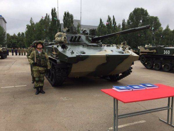 31-я гвардейская отдельная ДШБ получила второй батальонный комплект БМД-4М