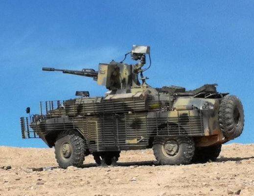 Разведчик сирийской пустыни БРДМ-2: свежие кадры модернизированной машины с зениткой и гранатометом Разведчик сирийской пустыни БРДМ-2: свежие кадры модернизированной машины с зениткой и гранатометом