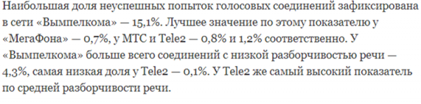 РКН проверил качество мобильной связи РКН проверил качество мобильной связи