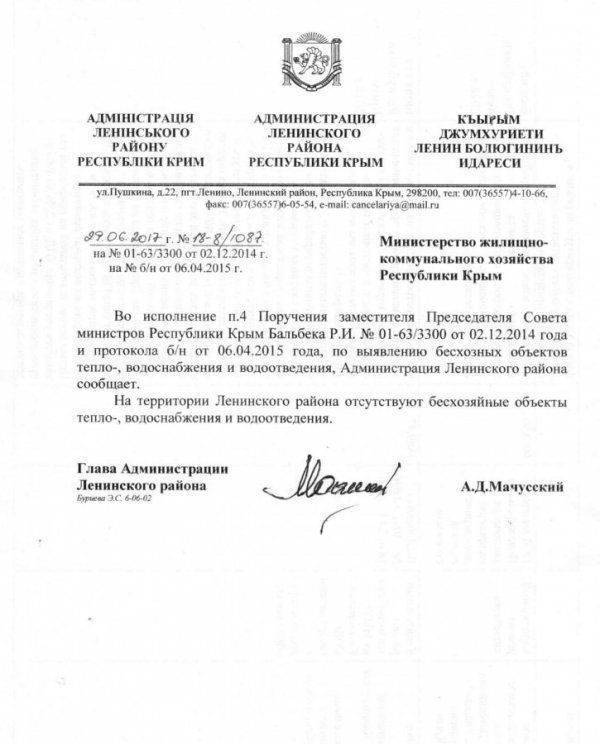 В Крыму местные власти инициировали реконструкцию не существующих объектов В Крыму местные власти инициировали реконструкцию не существующих объектов