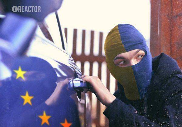 Евроинтеграция по-киевски: как украинцы борются с кризисом за счет европейских машин Евроинтеграция по-киевски: как украинцы борются с кризисом за счет европейских машин