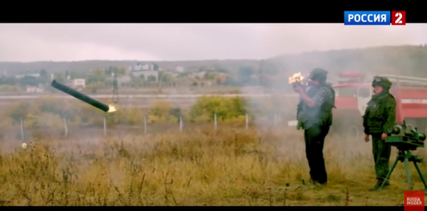 Испытания реактивного огнемета: неприятелю Россия подарит.. «Приз»! Испытания реактивного огнемета: неприятелю Россия подарит.. «Приз»!